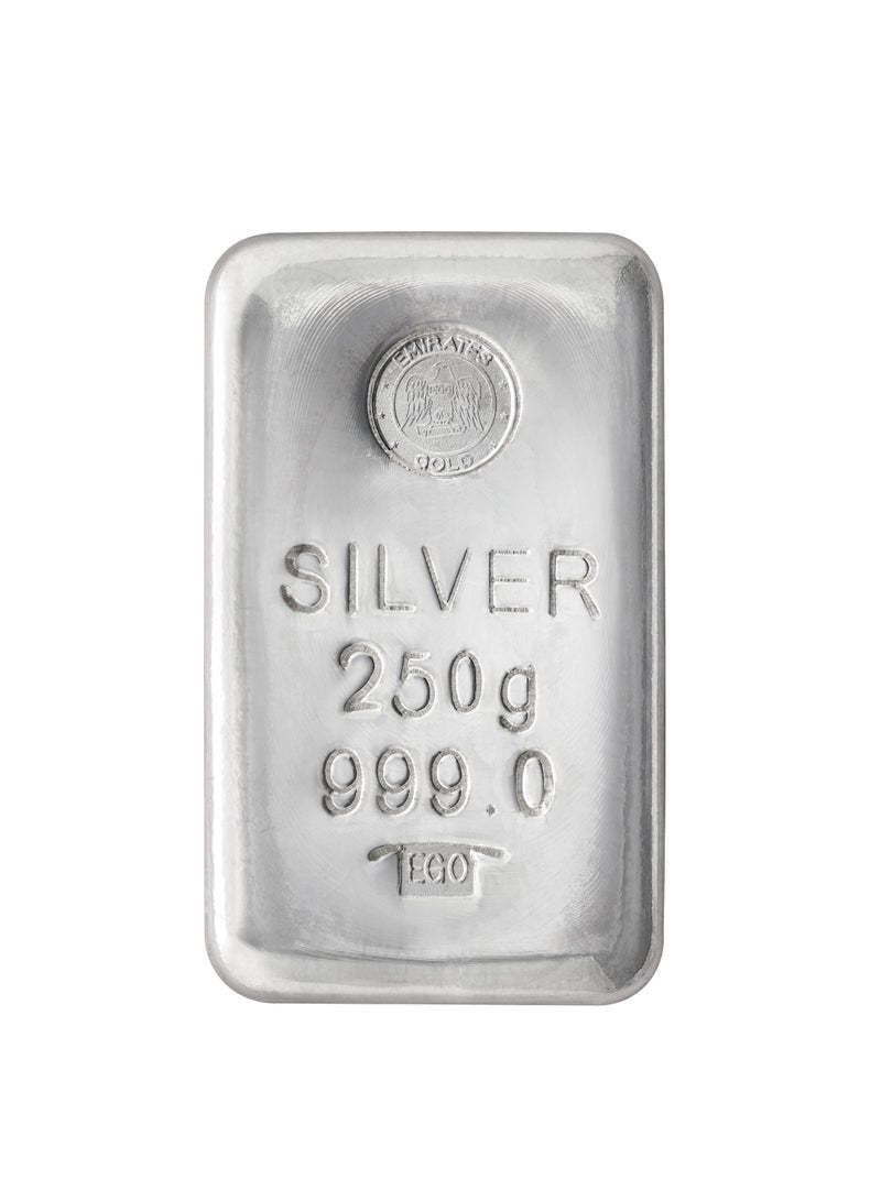 بار فضة إمارات جولد 250 جرام 999.0